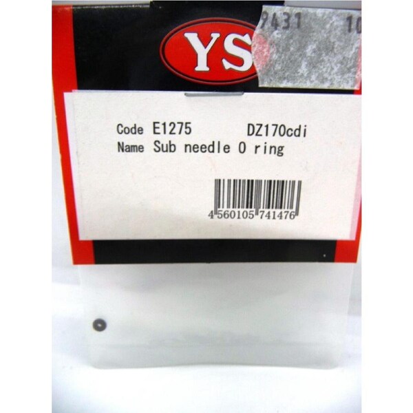 E1275 YS ENGINE PART SUB NEEDLE O RING DZ170CDI