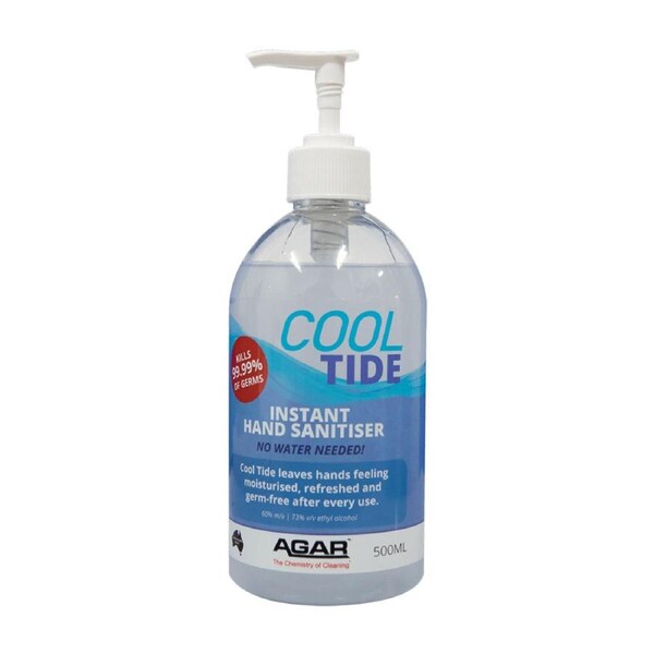 Agar COOL TIDE thick anti-bacterial hand sanitiser 500ML
