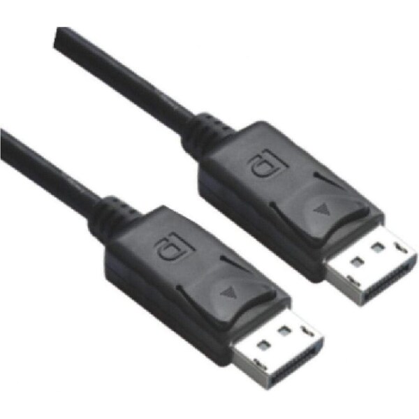 Astrotek 30AWG 1.2V 20 Pins Male to Male DisplayPort Cable - Black