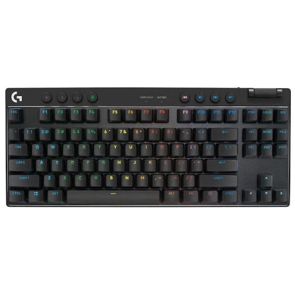 Logitech G PRO X TKL LIGHTSPEED Gaming Keyboard (Black)