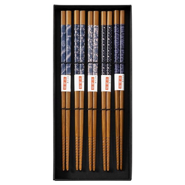 Omotenashi Shibori Chopsticks Set of 5