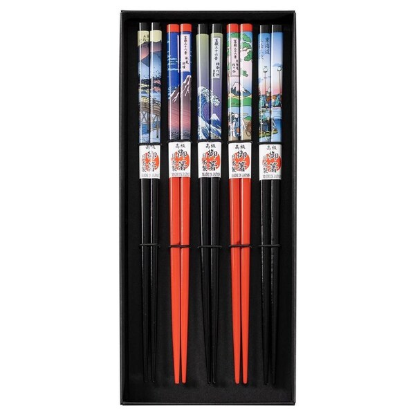 Omotenashi Tokaido Chopsticks Set of 5