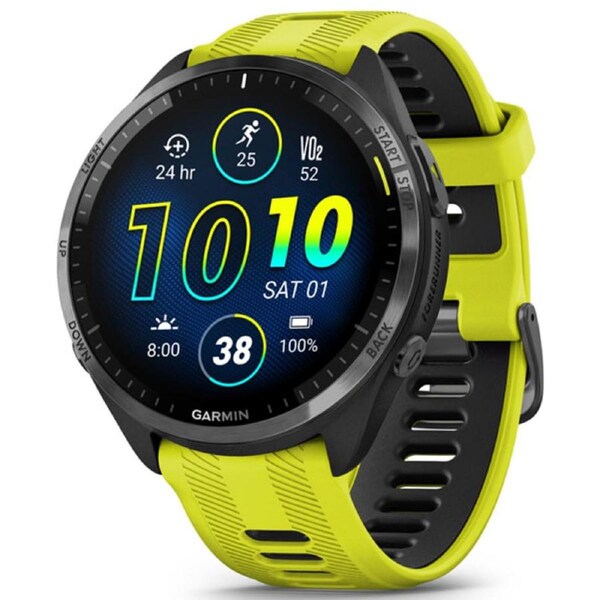 Garmin Forerunner 965 Watch - Yellow w Black