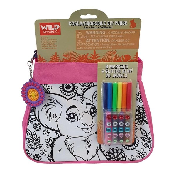 Wild Republic DIY Colour Purse Australia