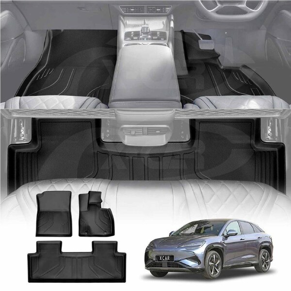3D Floor Mats for BYD SEALION 7 SEALION7 2025-Onwards All Weather Heavy Duty Cargo Car Trunk Luggage Tray Accessories