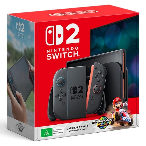 Nintendo Switch 2 Console + Mario Kart World Bundle