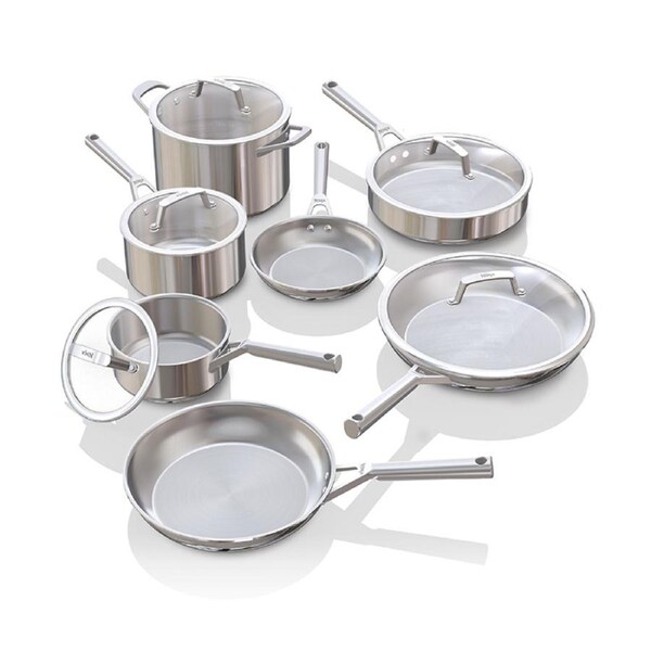 Ninja EverClad Commercial Grade Stainless Steel 7 Piece Cookware Set C99012ANZ