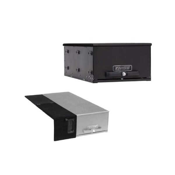 Kings 900mm Standard Drawer Ute rear drawer + Universal Wing Kit