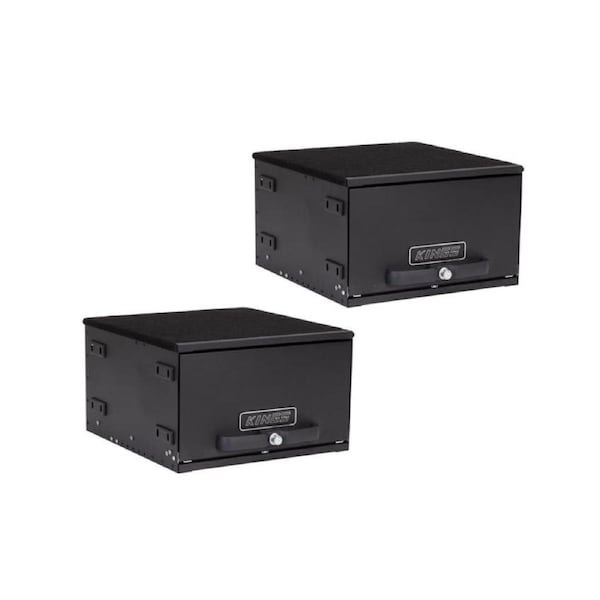 2x Kings 500mm Drawer - Modular Design - Heavy Duty Frame - -Ute Rear Drawer