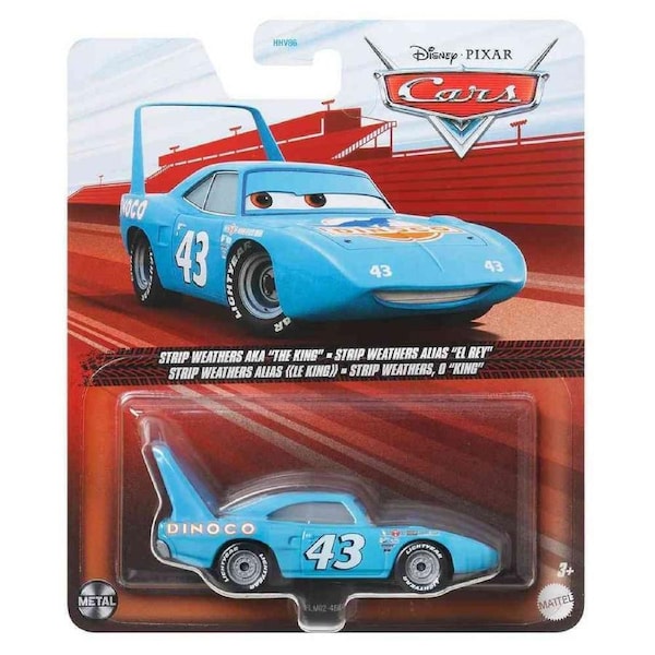 Disney Pixar Cars Core Strip Weathers AKA The King Diecast Vehicle
