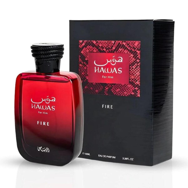 Hawas Fire Rasasi (unisex)-100Ml EDP