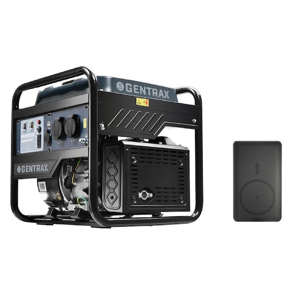 GENTRAX 3.5KW Inverter Generator + 10000mAh Power Bank