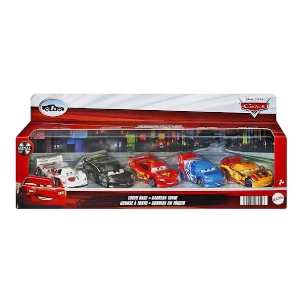 Disney Pixar Cars Diecast 5-Pack Tokyo Race