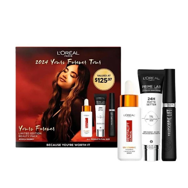 L'Oreal Paris Jessica Mauboy Yours Forever Limited Edition Beauty Pack