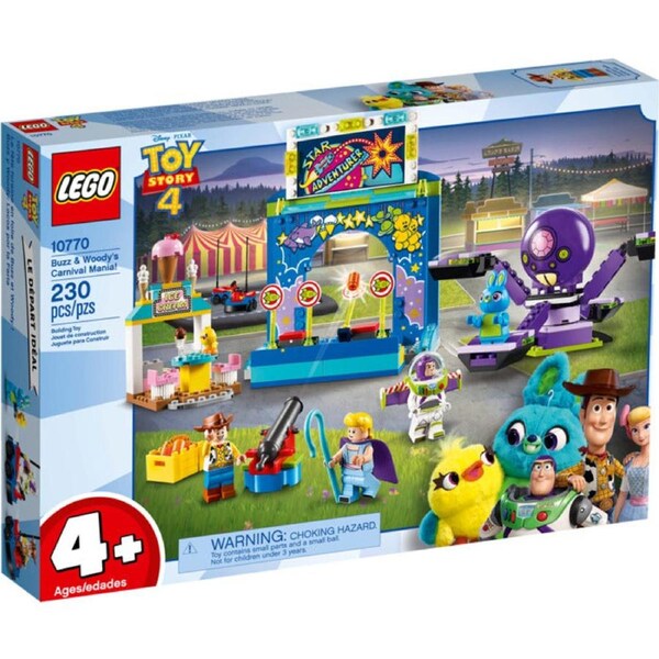 LEGO 10770 - NEW Toy Story 4 Buzz & Woody's Carnival Mania!