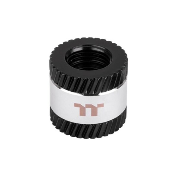 Thermaltake Pacific SF Female to Female 20mm Extender Silver Black (CL-W394-CU00SL-A)