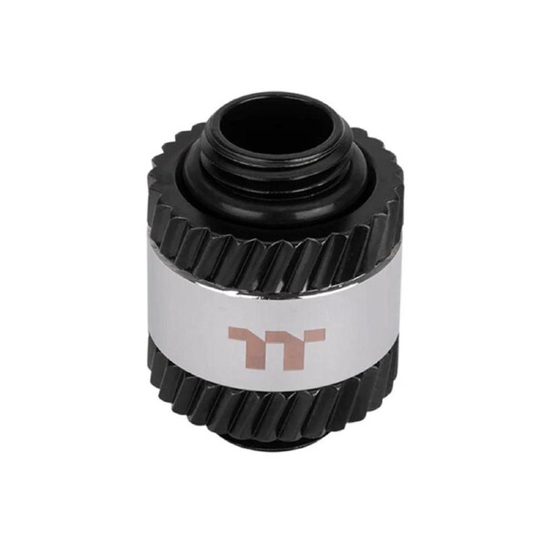 Thermaltake Pacific SF Male to Male 20mm Extender Silver Black (CL-W390-CU00SL-A)