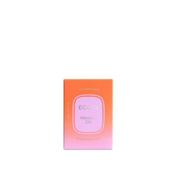 ECOYA Mandarin Gin Car Diffuser Fragrance Pods