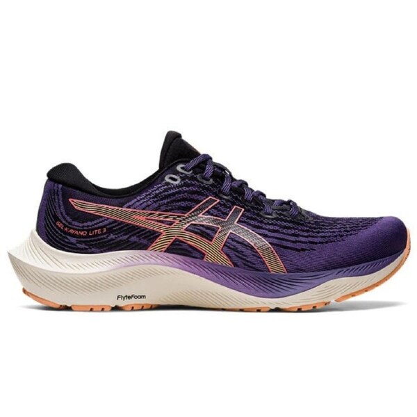 Womens ASICS GEL-Kayano Lite 3 Running Shoes in Dusty Purple/Summer Dune – Size 10.5