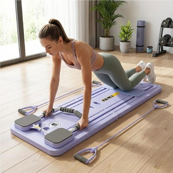 Centra Pilates Reformer Board Multifunctional - Purple