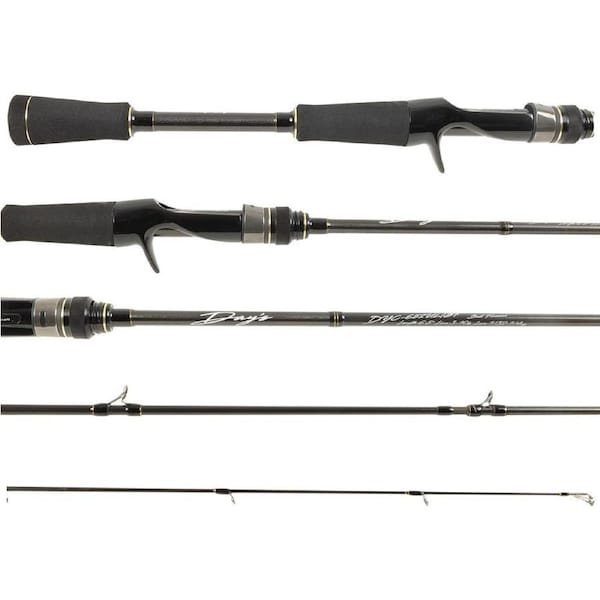 MajorCraft Days Carbon Fishing Rod 2 Piece 6ft 6 inch Casting 1/4- 3/4oz
