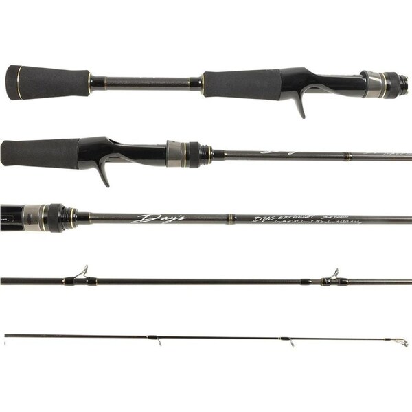 MajorCraft Days Carbon Fishing Rod 2 Piece 6ft 5 inch Casting 3/16 - 1/2oz