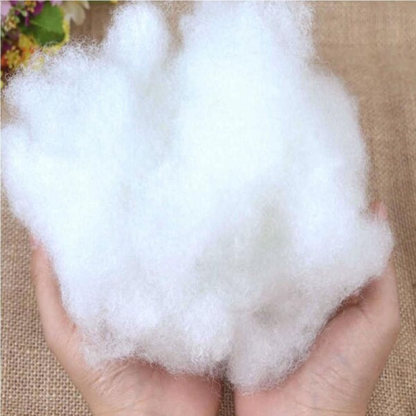 Jason Soft Polyester Fiber Filling 400g – Cushion, Pillow & Toy Insert Stuffing