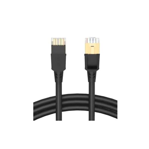 BOOC Cat8 Ethernet Cable, Professional Network Patch Cable 40Gbps 2000Mhz S/FTP -1m