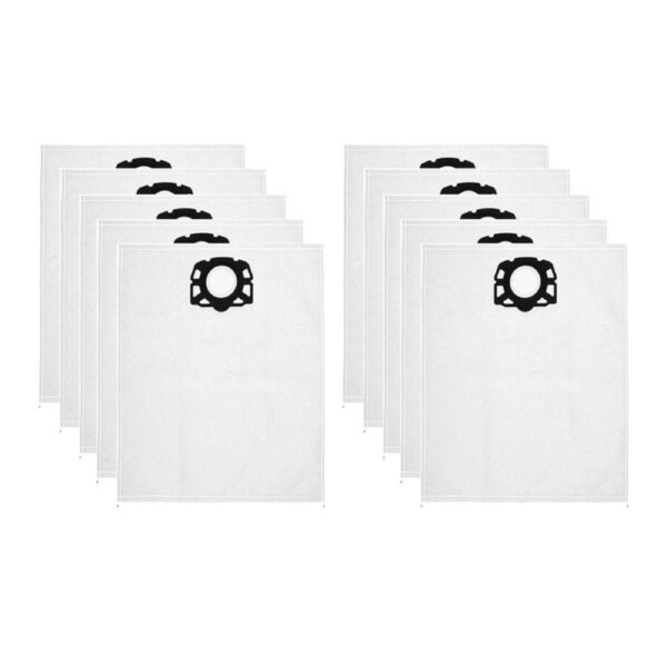 iDeer Life [10 Pack] Dust Bag Compatible with Karcher MV4/5/6 WD4/5/5P