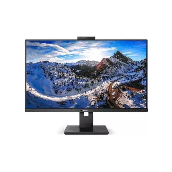 Philips 326P1H 32" 16:9, QHD 2560x1440 IPS Business Monitor, HDMI, DP, 100W USB-C/PD, Docking, RJ45,USBHub, SPEAKERS, 5MP Webcam, DP Out, 4YR Warranty