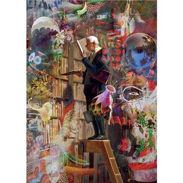 Heye - The Bookworm Puzzle 1000pc