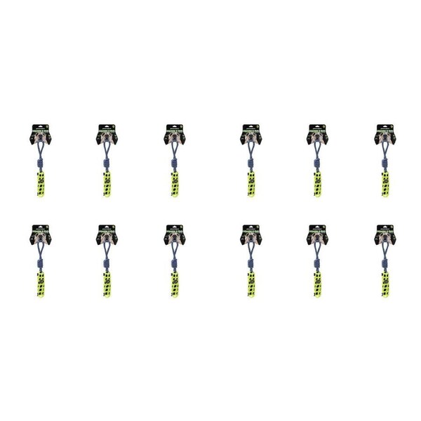 12PK Paws & Claws Squeak & Tug Baton Tugger TPR Mesh & Rope 38.5x5x5cm Assorted