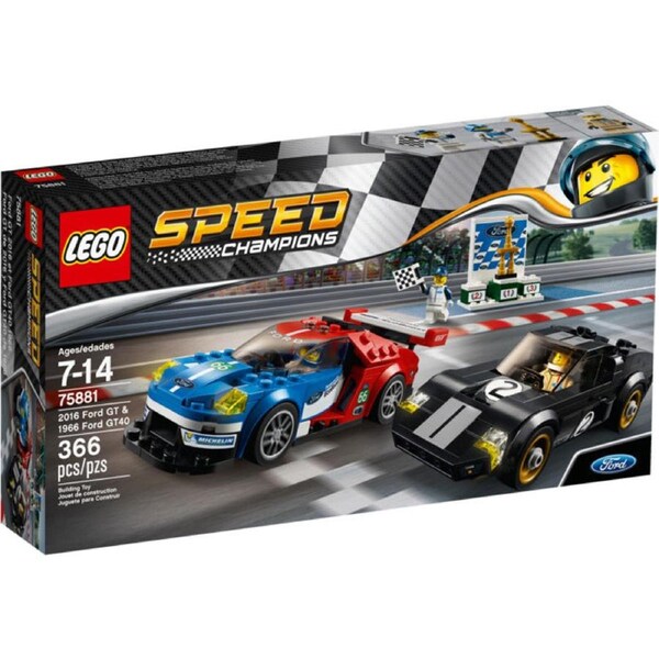 LEGO 75881 - NEW Speed Champions 2016 Ford GT & 1966 Ford GT40