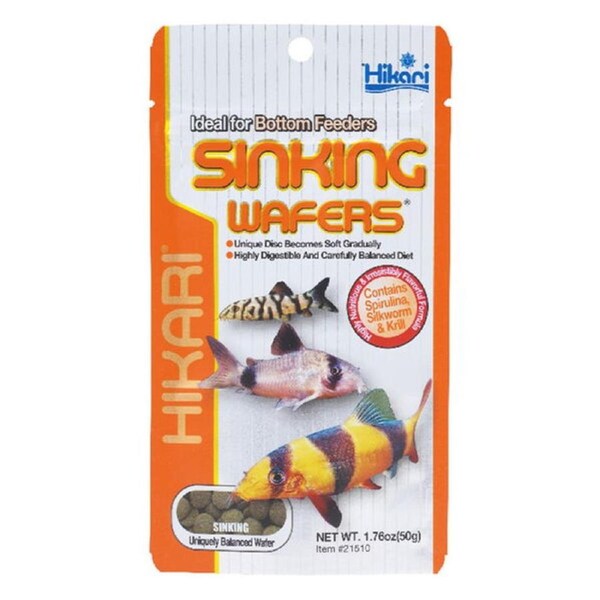 Hikari Sinking Wafers Bottom Feeder Fish Food 50 gm