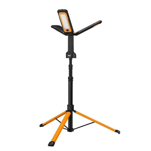 San Hima LED Tripod Light Portable Lithium Telescopic Lamp Camping Rechargeable