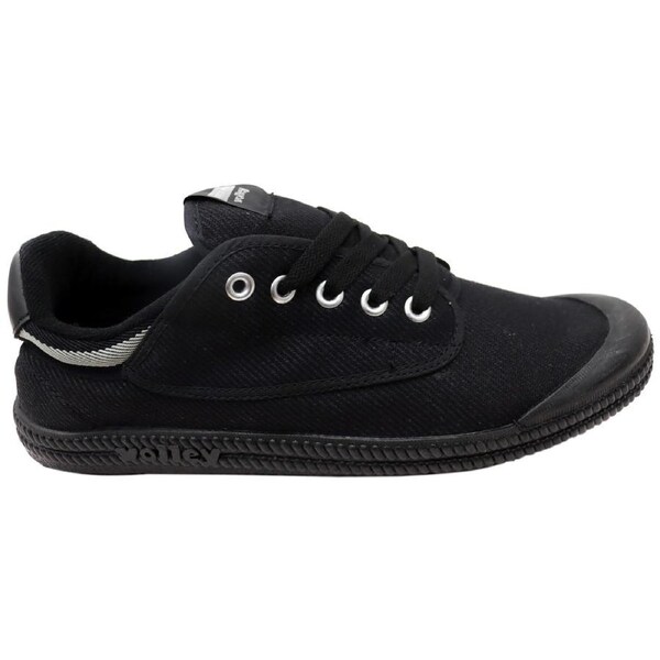 Volley International Mens Black Comfortable Lace Up Shoes