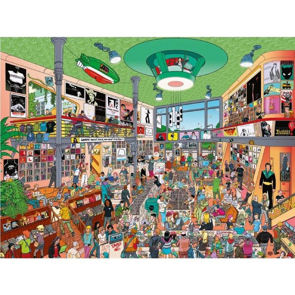 Heye - Record Store Puzzle 1500pc