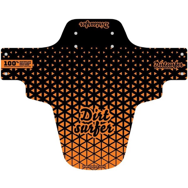 Dirtsurfer Mudguard - Speedgrid Orange