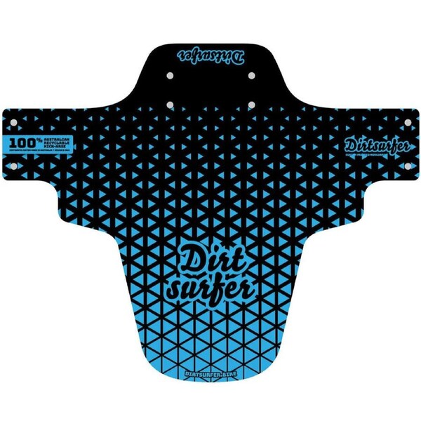 Dirtsurfer Mudguard - Speedgrid Blue