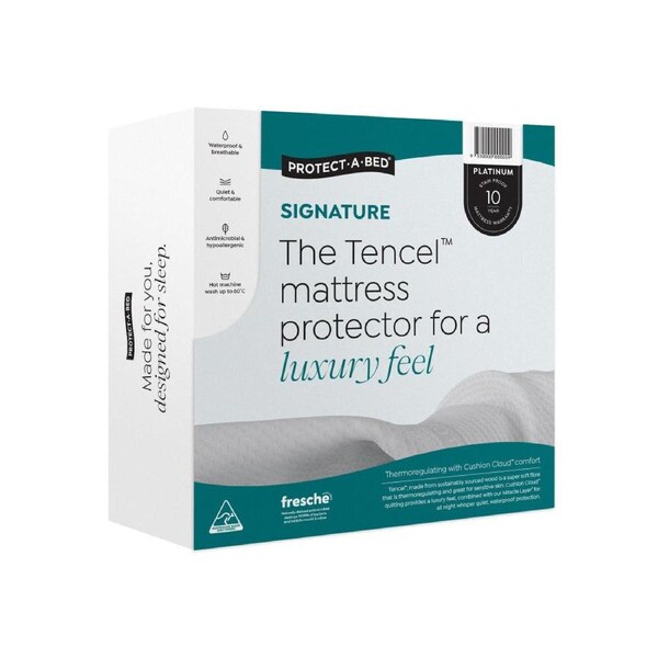 Protect-A-Bed Signature Tencel Jacquard Mattress Protector - Double