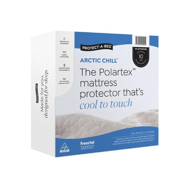 Protect-A-Bed Arctic Chill Polartex Jacquard Mattress Protector - Super King