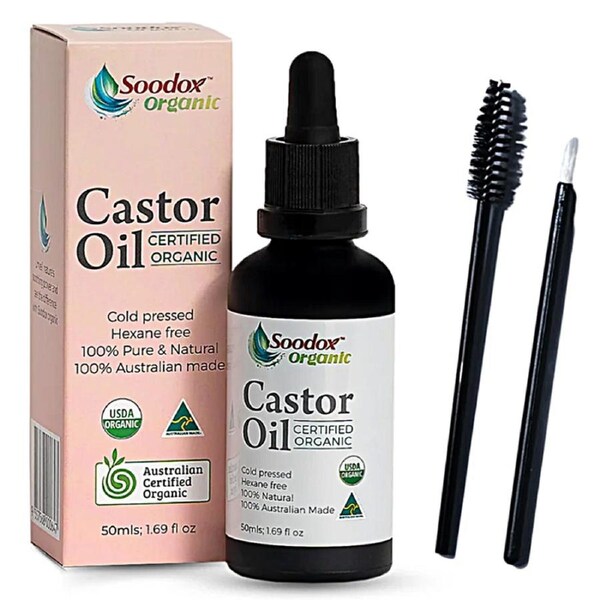 Soodox Organic Castor Oil 50ml