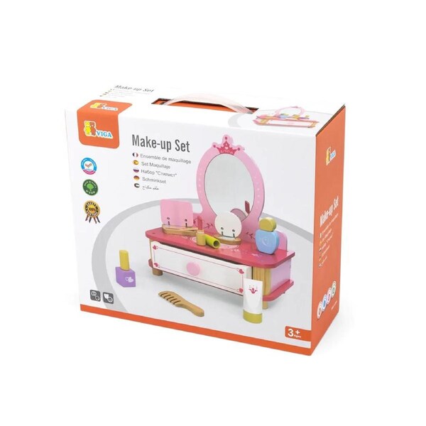 Viga Table Top Wooden Make-up Set Toy