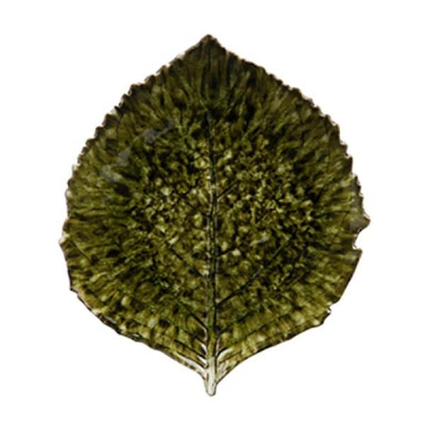 Costa Nova Riviera Forets Hydrangea Leaf Plate 218 x 191mm