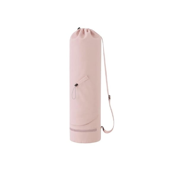 Yoga Mat Carrier – Multifunctional Bag with Water Bottle Holder, Wet Compartment & Adjustable Strap - Pink