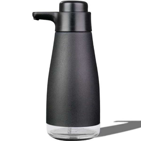 AIKE 15oz Liquid Soap Dispenser for Dish and Hand Soap Matte Black