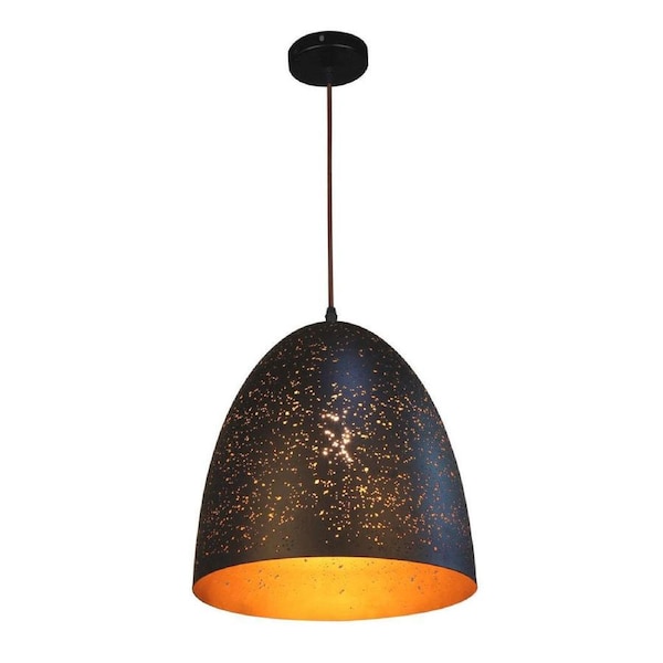 CELESTE: Bohemian Rustic Ellipse Shape Pendant Light 305mm