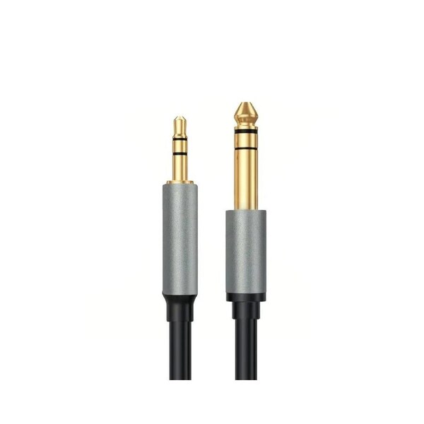 1.5m Stereo Audio Cable 3.5mm to 6.35mm TRS15
