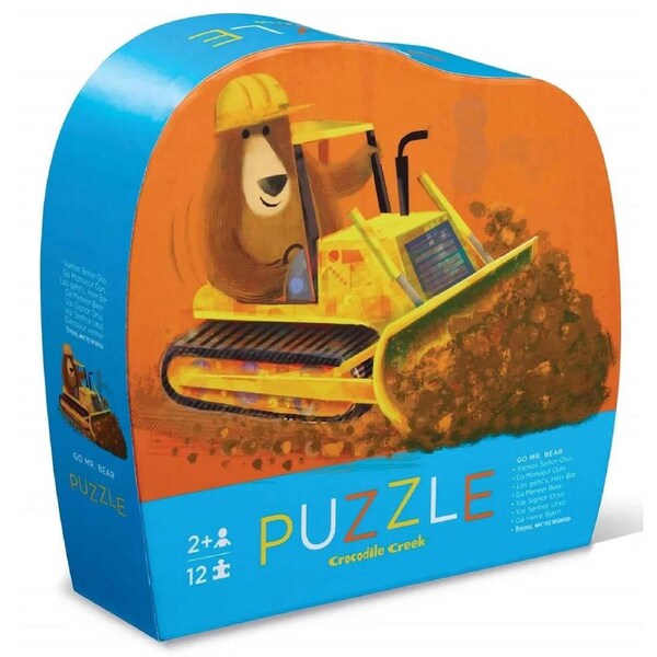 Crocodile Creek - Go Mr Bear Mini Puzzle 12pc