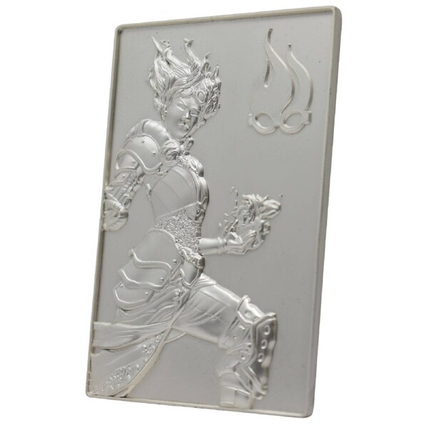 Magic the Gathering Limited Edition .999 Silver Plated Chandra Nalaar Ingot
